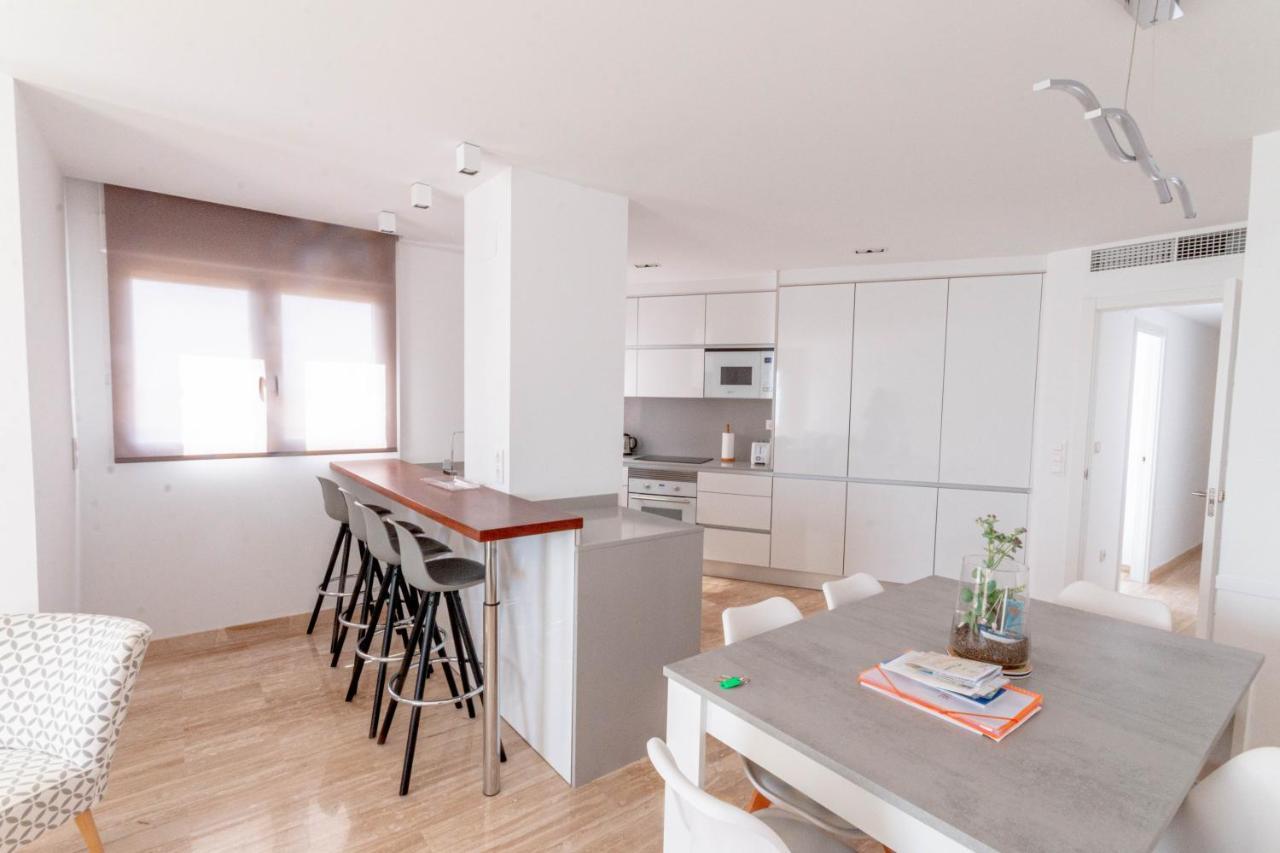 Lovely Apartment Beach Front & Pool El Campello Exterior foto