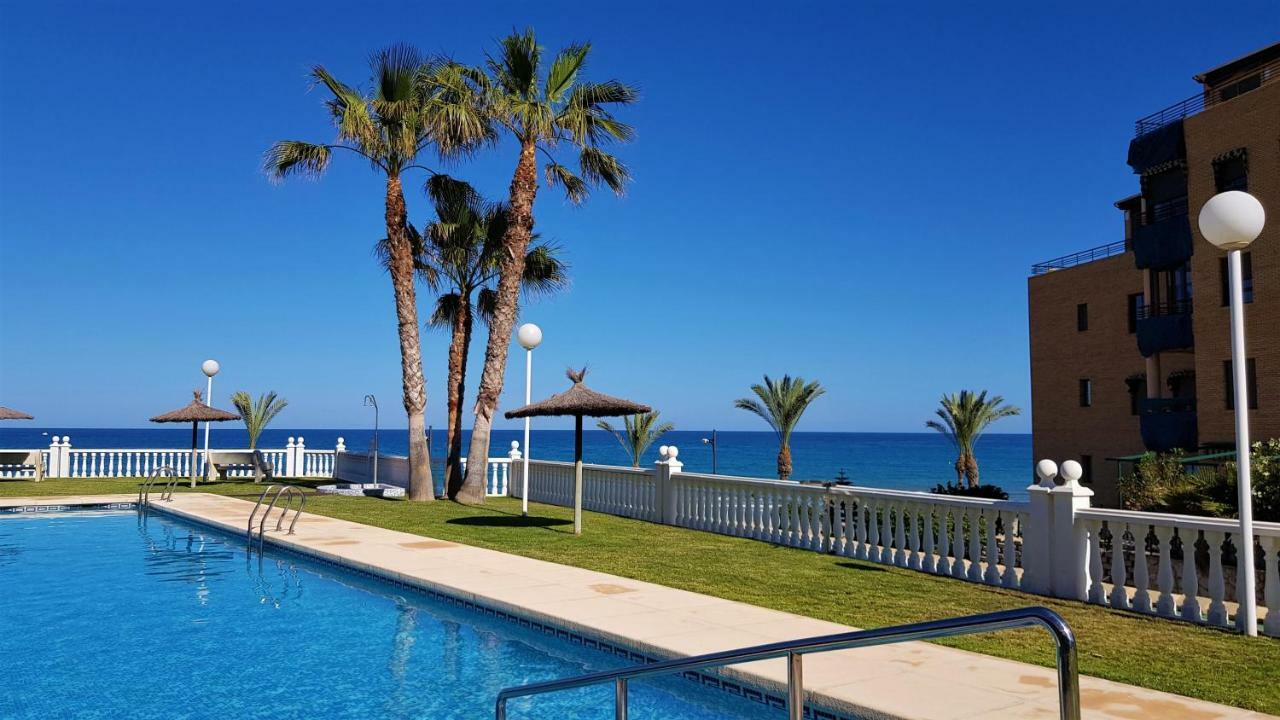 Lovely Apartment Beach Front & Pool El Campello Exterior foto